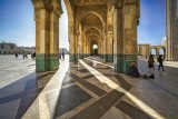Sun Shining at Hassan II Mosque