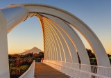 Te Rewa Rewa Bridge sunrise