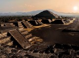 Mexico Teotihuacan Sunset